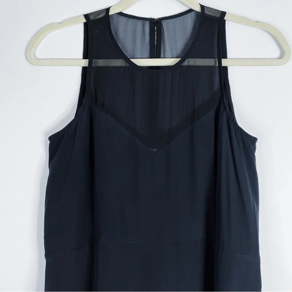 Madewell - Black Silk Dress
